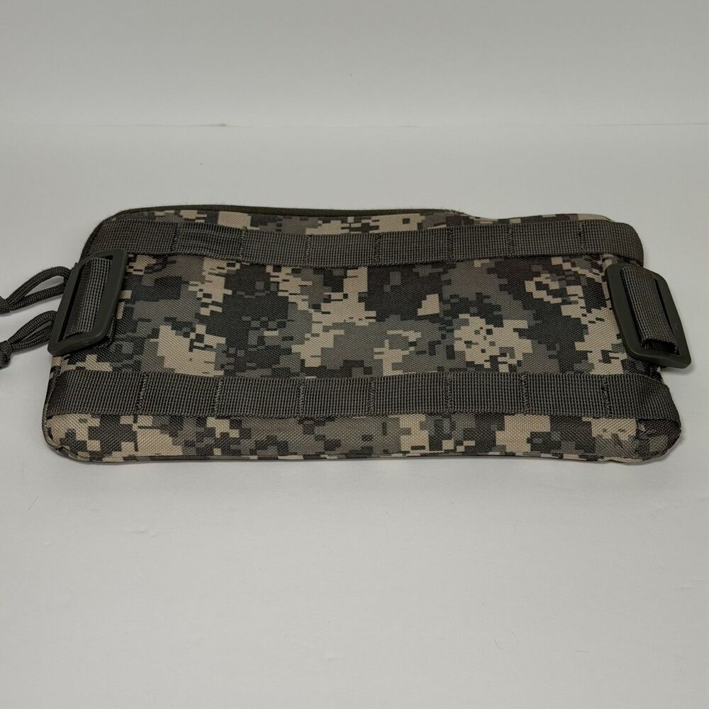 Military Tactical Molle Pouch Utility Pack Bag Hunting Gray Camo Hiking Outdoors - Picture 9 of 10